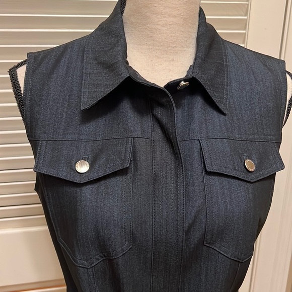 Calvin Klein Dark Blue Vest - Picture 3 of 15